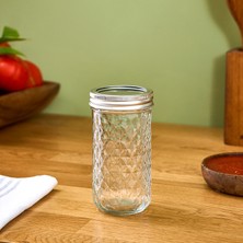 Karaca x Refika'dan Boyunsuz Baklava Desen Kavanoz 350 ml