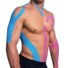 Boldy Kinesio Sporcu Bandı - Kinesiotape Bantlama - Sakatlık Bandı - Kinesio Bant - Kinezyo Bant - Kinesiotape 5CMX5M.