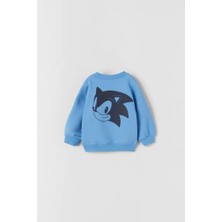 Sonic Unisex Çocuk Sweatshirt