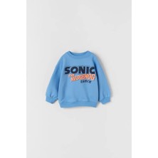 Sonic Unisex Çocuk Sweatshirt