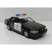 Kinsmart 1:42 Ölçek Ford Crown Victoria Police// Çek Bırak Metal Araba