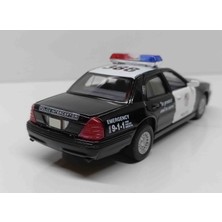 Kinsmart 1:42 Ölçek Ford Crown Victoria Police// Çek Bırak Metal Araba