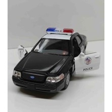 Kinsmart 1:42 Ölçek Ford Crown Victoria Police// Çek Bırak Metal Araba