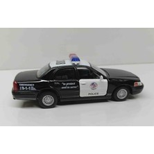 Kinsmart 1:42 Ölçek Ford Crown Victoria Police// Çek Bırak Metal Araba