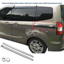 Ebal Oto Ford Tourneo Courier Krom Sürgü Nikelajı 2 PRÇ.2014 P.çelik