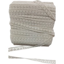 P Parla Kopanaki Dantel En 1 Cm Göz Model Krem 10 Metre