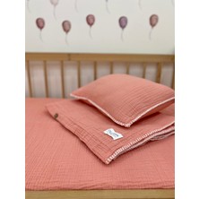 Gloyden Bebek Müslin Nevresim Takımı Pembe 100 x 150