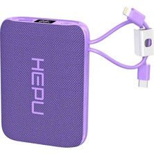 Hepu Hp 235 20.000 Mah Powerbank 1 To 4 Pd 22.5 W Hızlı Şarj LED Display