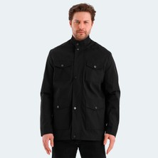 Slazenger BROOKS Erkek Mont & Kaban Siyah