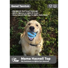 Dr. Paw Mama Hazneli Köpek Eğitim ve Oyun Topu | Diş Temizleme ve Eğitim Için Mükemmel Oyuncak