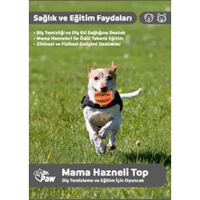 Dr. Paw Mama Hazneli Köpek Eğitim ve Oyun Topu | Diş Temizleme ve Eğitim Için Mükemmel Oyuncak