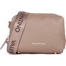 Valentino Taupe Kadın 14,5X9X19,5 cm Çapraz Çanta VBS52901G