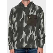 Armani Exchange Kapüşon Yaka Yeşil Erkek Sweatshırt 6dzmhb Zjnhz 4891