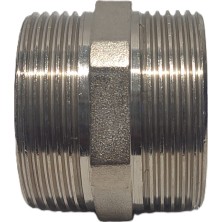 Kalde 11/2" Sarı / Krom Dişli Nipel DN40 - Chrome Nipple