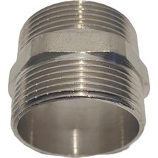 Kalde 11/2" Sarı / Krom Dişli Nipel DN40 - Chrome Nipple