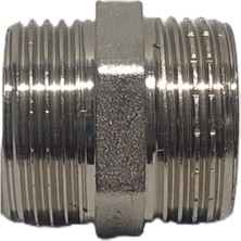 Kalde 1/2" Sarı / Krom Dişli Nipel DN15 - Chrome Nipple