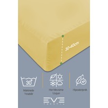 Eve Tekstil Fitted  Penye Kumaş Çift Kişilik Lastikli Çarşaf