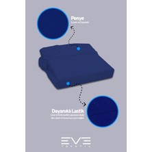 Eve Tekstil Fitted  Penye Kumaş Çift Kişilik Lastikli Çarşaf