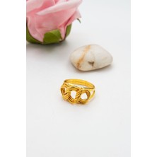 Latif Kuyumcu 22 Ayar Altın Üçlü Samanyolu Kadın Yüzük LKYZK1541