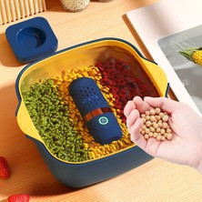 Kigiwaa Taşınabilir Meyve ve Sebze Temizleyici USB Meyve Yıkama Makinesi Gıda Arıtma Kapsül Şekli Sebze Temizleme Makinesi (Yurt Dışından)