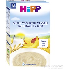 Hipp Organik İyi Geceler Sütlü Yoğurtlu Meyveli Kaşık Maması 250 gr - 6'lı