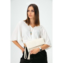 Mussen Clutch Mussen Kadın Portföy Uzun Askılı Çanta