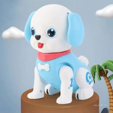 Aya Toys Fun Dog Sesli Işıklı Hareketli Pilli Köpek 40272 Mavi