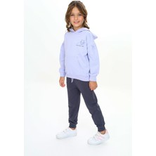 Toontoy Kız Çocuk Kapüşonlu Eşofman Takım