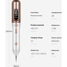 Tombhsm LCD Ben & Leke Temizleme Kalemi | Ev Tipi Lazerle Leke ve Ben Temizleme Cihazı, Profesyonel Güzellik Bakımı Için (Yurt Dışından)