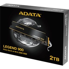 A-Data Legend 900 2tb Nvme Pcıe GEN4X4 5400MB\S 7000MB\S SLEG-900-2TCS  M.2 2280 SSD Disk