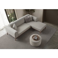 Edsy Home Rebul Köşe Koltuk Takımı Krem