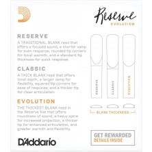 D'Addario Reserve Evolution DCE1030 Sib Klarnet Kamışı