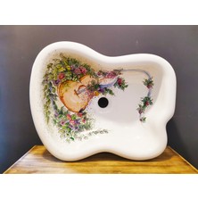 Lavabo Özel El Boyaması