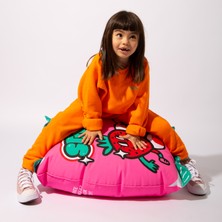 Omy Giant Inflatable Cushion / Dev Şişme Minder - Strawbies