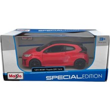 Maisto 1:24 2021 Toyota gr Yaris Model Araba 32909 - Kırmızı