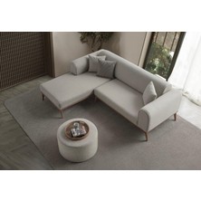 Edsy Home Edsy Home Rebul Köşe Koltuk Takımı Krem