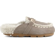 Kadın Terlik/ Panduf ( Ev ) MU.FW431000A Elgry Mou Wınter Bıo Slıde - Logo Elephant Grey