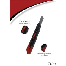 Trim Maket Bıçağı 18MM Ergonomik Tasarım