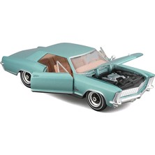 Maisto 1:26 1965 Buick Riviera Model Araba 31214 - Mavi