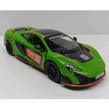 Kinsmart 1:36 Ölçek Mclaren 675 //çek Bırak Metal Araba