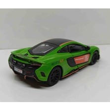 Kinsmart 1:36 Ölçek Mclaren 675 //çek Bırak Metal Araba