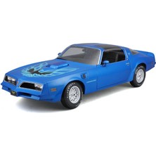 Maisto 1:18 1978 Pontiac Firebird Trans Am Model Araba 31464 - Mavi