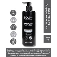 Lou Cosmetic Argan Yağlı Şampuan 400 ml