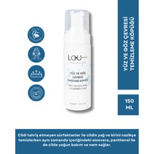 Lou Cosmetics Yüz Ve Göz Temizleme Köpüğü 150 ml