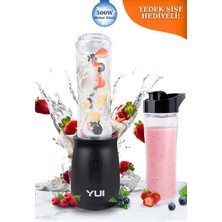 Yui M19 500W Kişisel Smoothie Blender Siyah +1 Adet Yedek Şişe