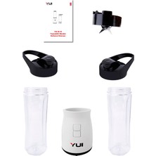 Yui M19 500W Kişisel Smoothie Blender Siyah +1 Adet Yedek Şişe