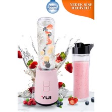 Yui M19 500W Kişisel Smoothie Blender Pembe +1 Adet Yedek Şişe