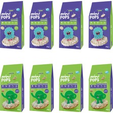 8\\\\\\\'li Paket Mini Pops Pirinç Patlakları ve Mini Pops Karabuğday Patlakları 30G