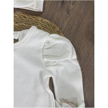 Bebicix Kalp Baskılı Bandanalı Alttan Çıtçıtlı Kız Bebek Takım