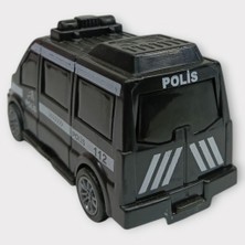 Bayraktar Çek Bırak Arabalar Iş Araçları 10 cm - Swat Polis